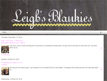 Tablet Screenshot of leighsblankies.blogspot.com