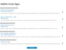 Tablet Screenshot of midlifecrisissigns.blogspot.com