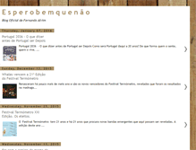 Tablet Screenshot of esperobemquenao.blogspot.com