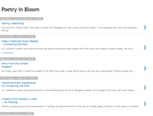Tablet Screenshot of poetryinbloom.blogspot.com