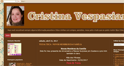 Desktop Screenshot of crissvespasiano.blogspot.com