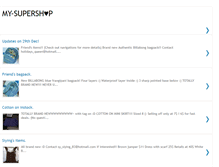 Tablet Screenshot of my-supershop.blogspot.com