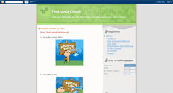 Desktop Screenshot of poptropicasuperguides.blogspot.com