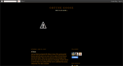 Desktop Screenshot of obtusegoose.blogspot.com