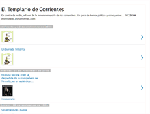 Tablet Screenshot of eltemplariodecorrientes.blogspot.com