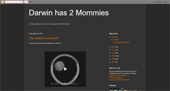 Desktop Screenshot of darwinsmommies.blogspot.com