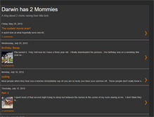 Tablet Screenshot of darwinsmommies.blogspot.com