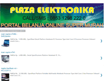 Tablet Screenshot of plazaelektronik-online.blogspot.com