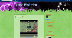 Desktop Screenshot of campodebiologiasr.blogspot.com