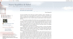 Desktop Screenshot of cliocraciababelica.blogspot.com