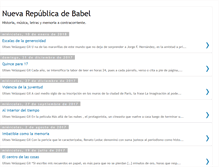 Tablet Screenshot of cliocraciababelica.blogspot.com