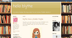 Desktop Screenshot of madisonlovesblythe.blogspot.com