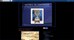 Desktop Screenshot of histemconstrucao.blogspot.com