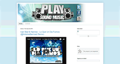 Desktop Screenshot of playsoundmusicrecords.blogspot.com