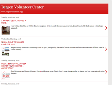 Tablet Screenshot of bergenvolunteers.blogspot.com