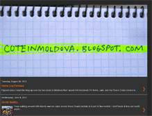 Tablet Screenshot of coteinmoldova.blogspot.com