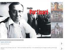 Tablet Screenshot of candido-portinari-artes.blogspot.com