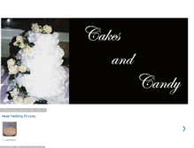 Tablet Screenshot of cakesandcandy.blogspot.com