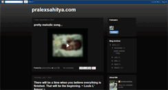 Desktop Screenshot of pralexsahitya.blogspot.com