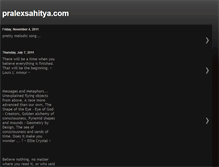 Tablet Screenshot of pralexsahitya.blogspot.com