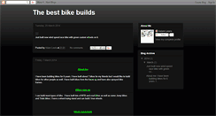 Desktop Screenshot of bikebuilds.blogspot.com