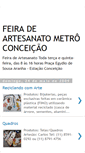 Mobile Screenshot of feiradeartesanatometroconceicao.blogspot.com