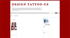 Desktop Screenshot of designtattoo-us.blogspot.com