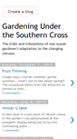 Mobile Screenshot of gardeningunderthesoutherncross.blogspot.com