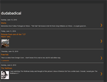 Tablet Screenshot of dudabadical.blogspot.com