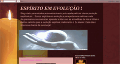 Desktop Screenshot of espiritoemevolucao.blogspot.com