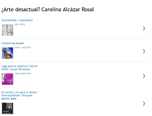 Tablet Screenshot of carolinaalcazarrosal.blogspot.com