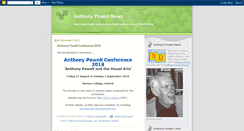 Desktop Screenshot of anthonypowellnews.blogspot.com