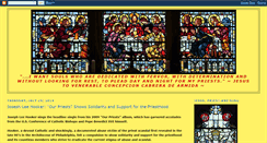 Desktop Screenshot of eucharisticadorationforpriests.blogspot.com