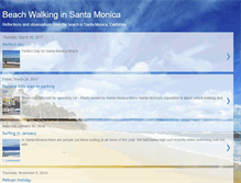 Tablet Screenshot of beachwalkinginsm.blogspot.com