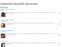 Tablet Screenshot of corporacionporamoralarte.blogspot.com