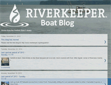Tablet Screenshot of hudsonriverkeeper.blogspot.com