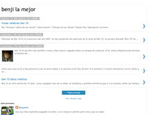 Tablet Screenshot of benjilamejor.blogspot.com