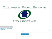 Tablet Screenshot of columbusrealestatecollective.blogspot.com