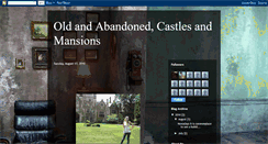 Desktop Screenshot of castlesmansionsandmore.blogspot.com