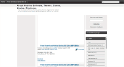 Desktop Screenshot of mobiles-softwares4u.blogspot.com