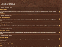 Tablet Screenshot of lelakigunung.blogspot.com