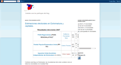 Desktop Screenshot of eleccionesautonomicas2011.blogspot.com