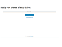 Tablet Screenshot of hotchicbabes.blogspot.com