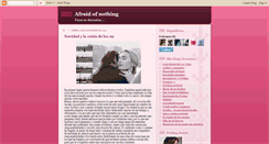 Desktop Screenshot of afraidofnothing.blogspot.com