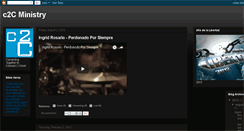 Desktop Screenshot of c2cministry.blogspot.com