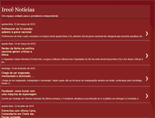 Tablet Screenshot of irecenoticias.blogspot.com