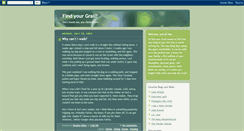 Desktop Screenshot of findyourgrail.blogspot.com