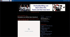 Desktop Screenshot of hockeybash.blogspot.com