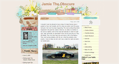 Desktop Screenshot of jamietheobscure.blogspot.com