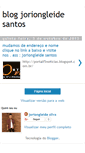 Mobile Screenshot of joriongleidesantos.blogspot.com